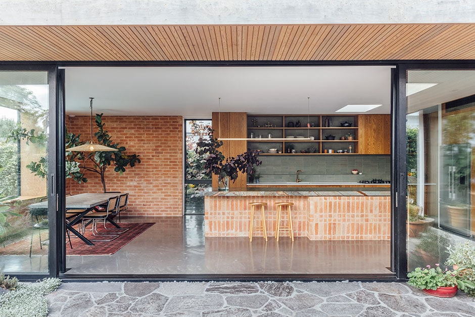 At this house renovated by Pac Studio, connection is celebrated on several levels