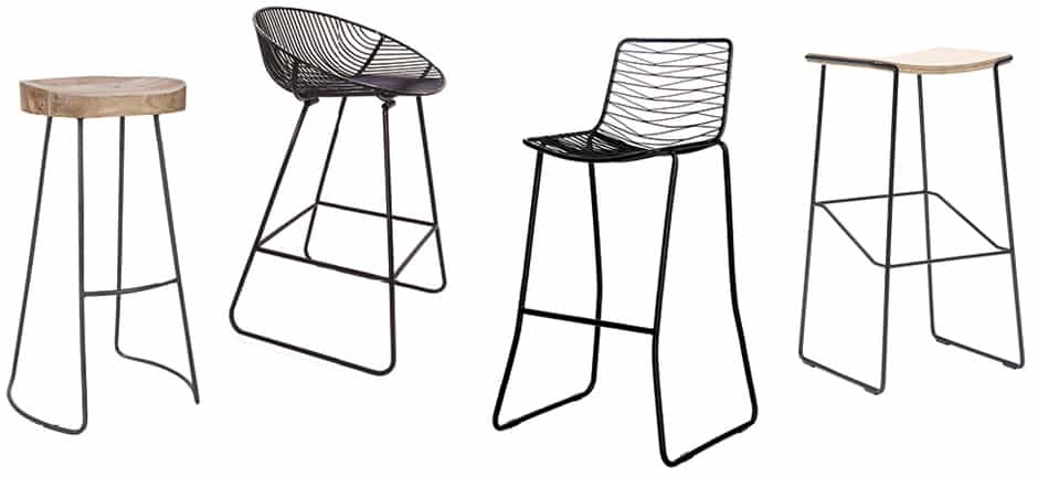 Setting The Bar Homestyle, Leather Weave Bar Stool Nz