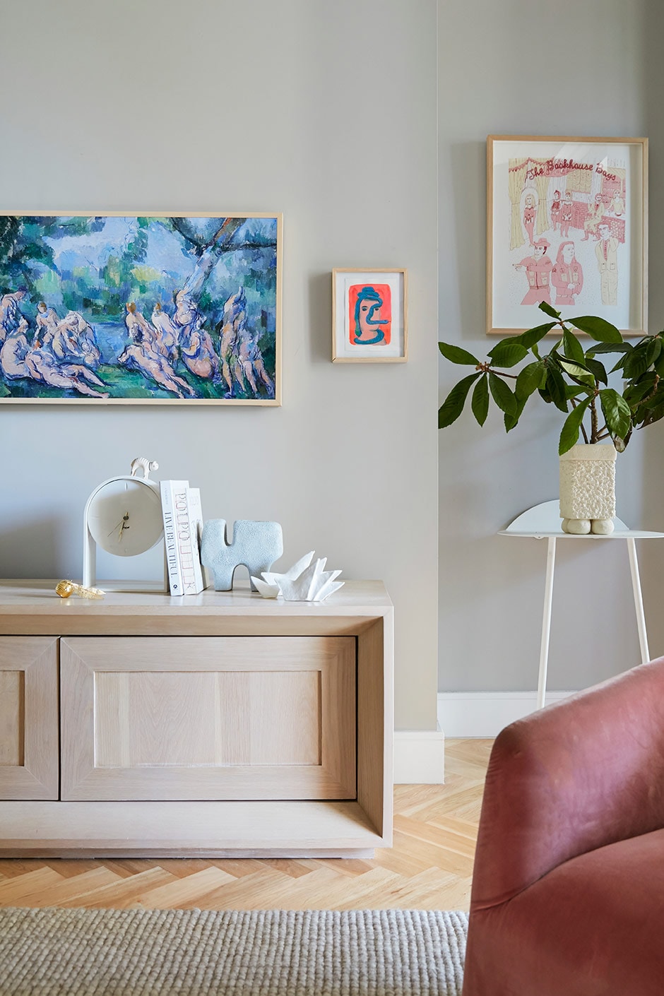 The magic happened slowly but surely at interior designer Jono Fleming’s small-space Sydney apartment