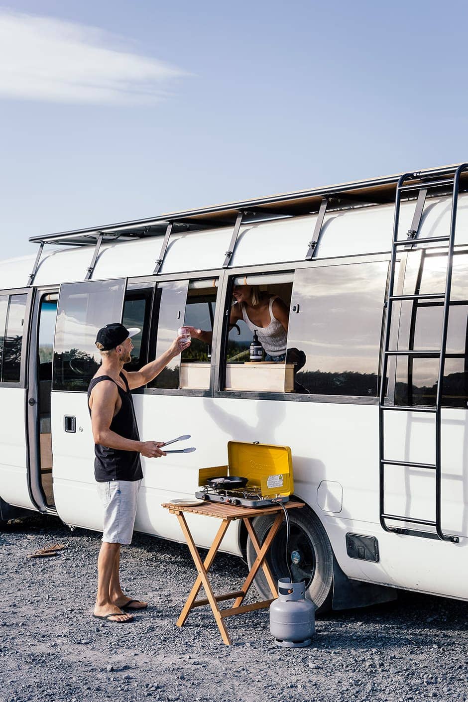 A Scandi-style surf van with a plan